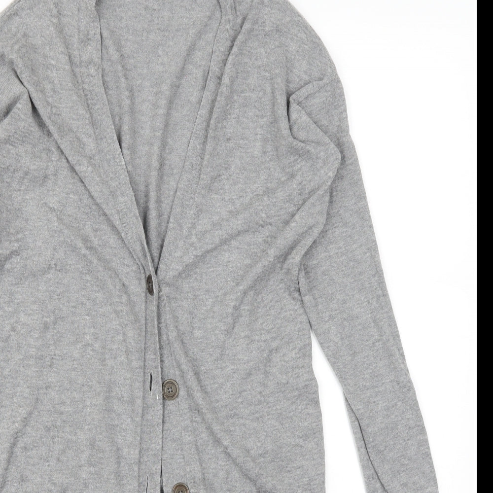 NEXT Womens Grey   Cardigan Jumper Size 8