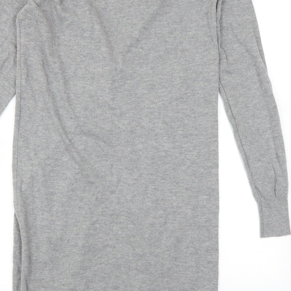 NEXT Womens Grey   Cardigan Jumper Size 8