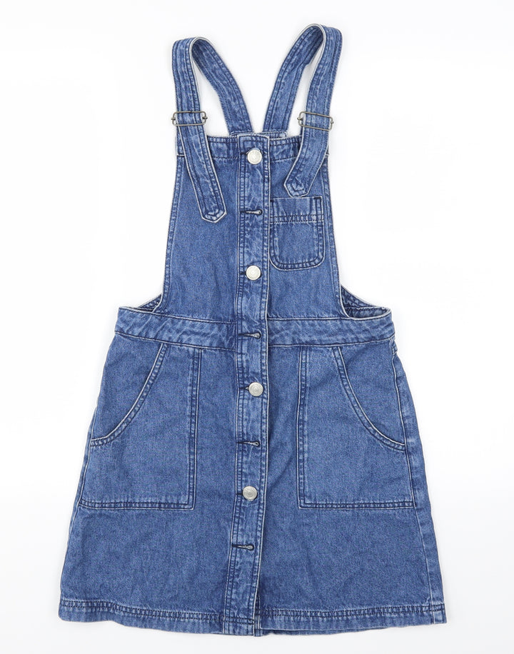 BDG Womens Black Pinafore/Dungaree Dress Size S