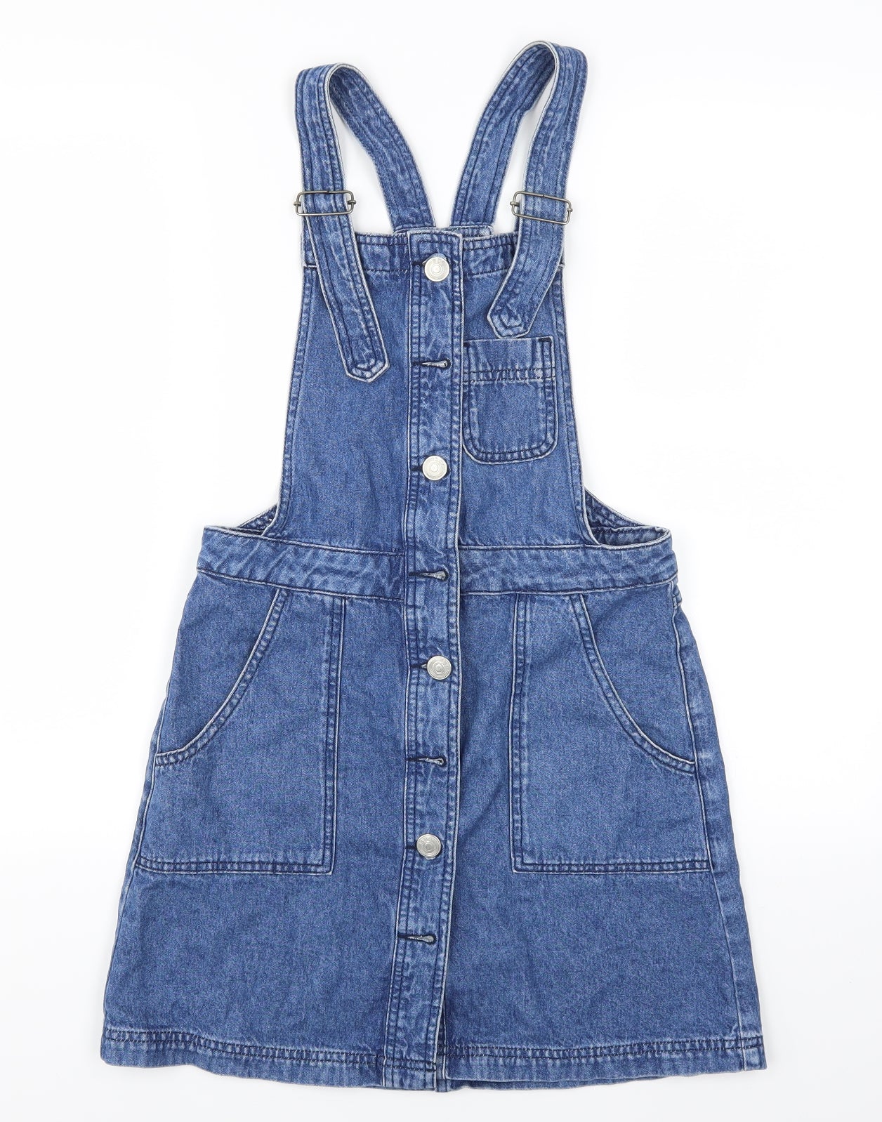 BDG Womens Black   Pinafore/Dungaree Dress  Size S