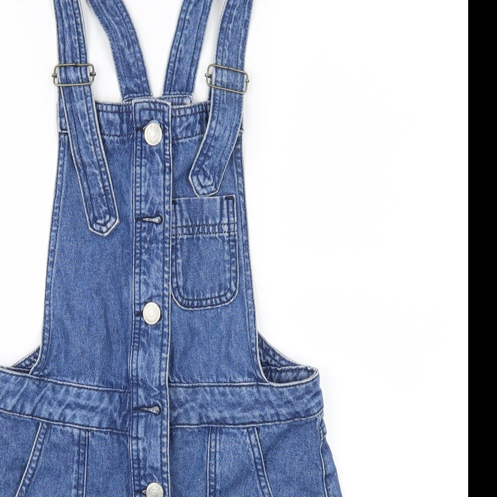 BDG Womens Black   Pinafore/Dungaree Dress  Size S