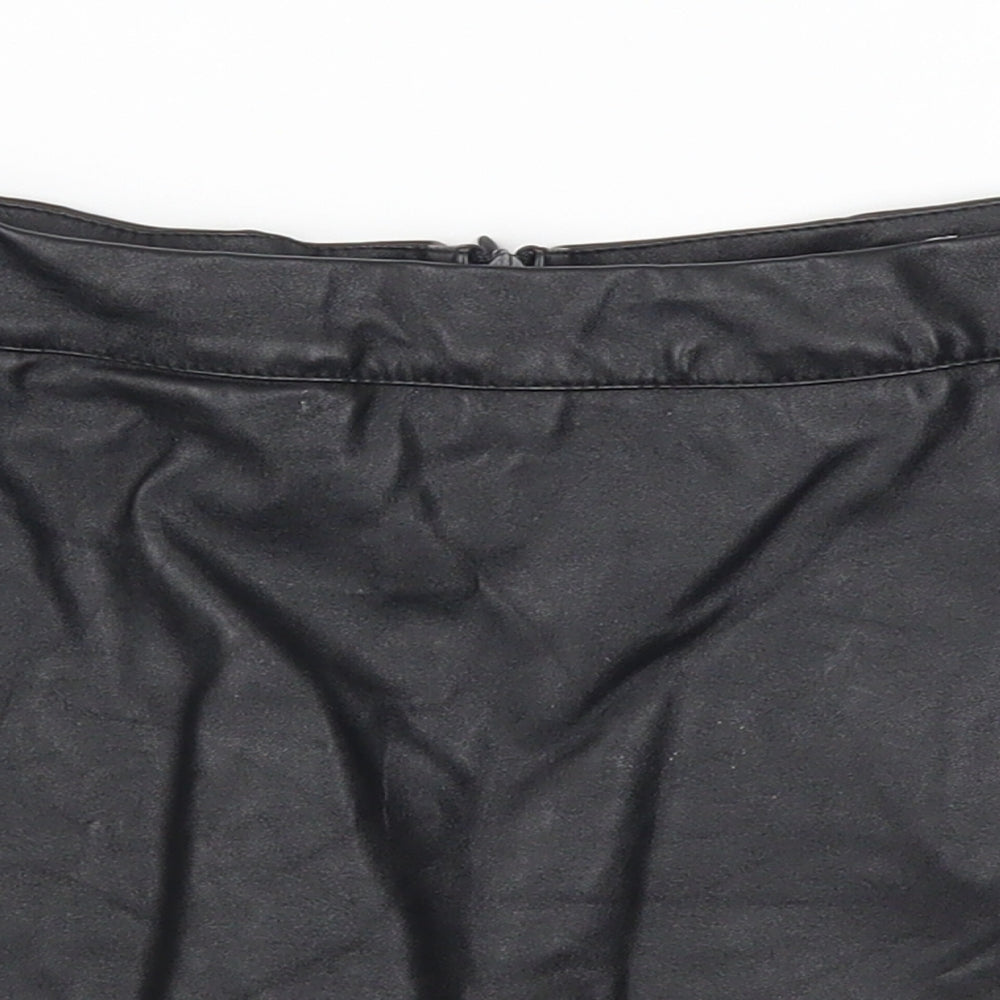 Diffuse Womens Black   A-Line Skort Size 8