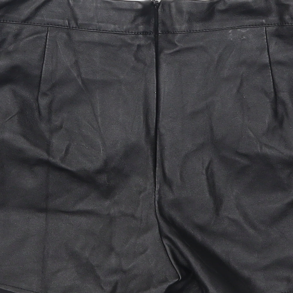 Diffuse Womens Black   A-Line Skort Size 8