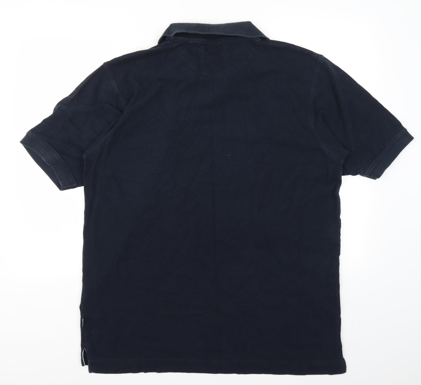 Maine Mens Blue    Polo Size L