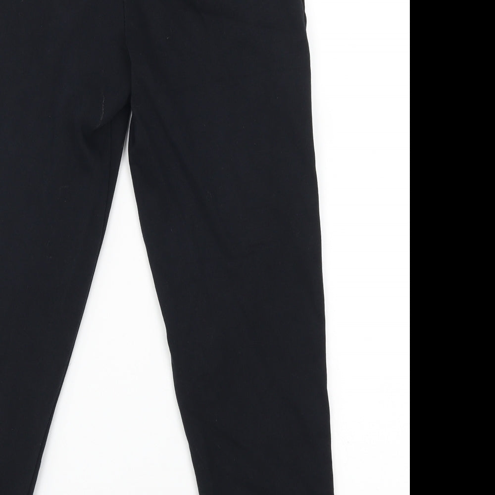 George Boys Black   Jogger Trousers Size 9-10 Years