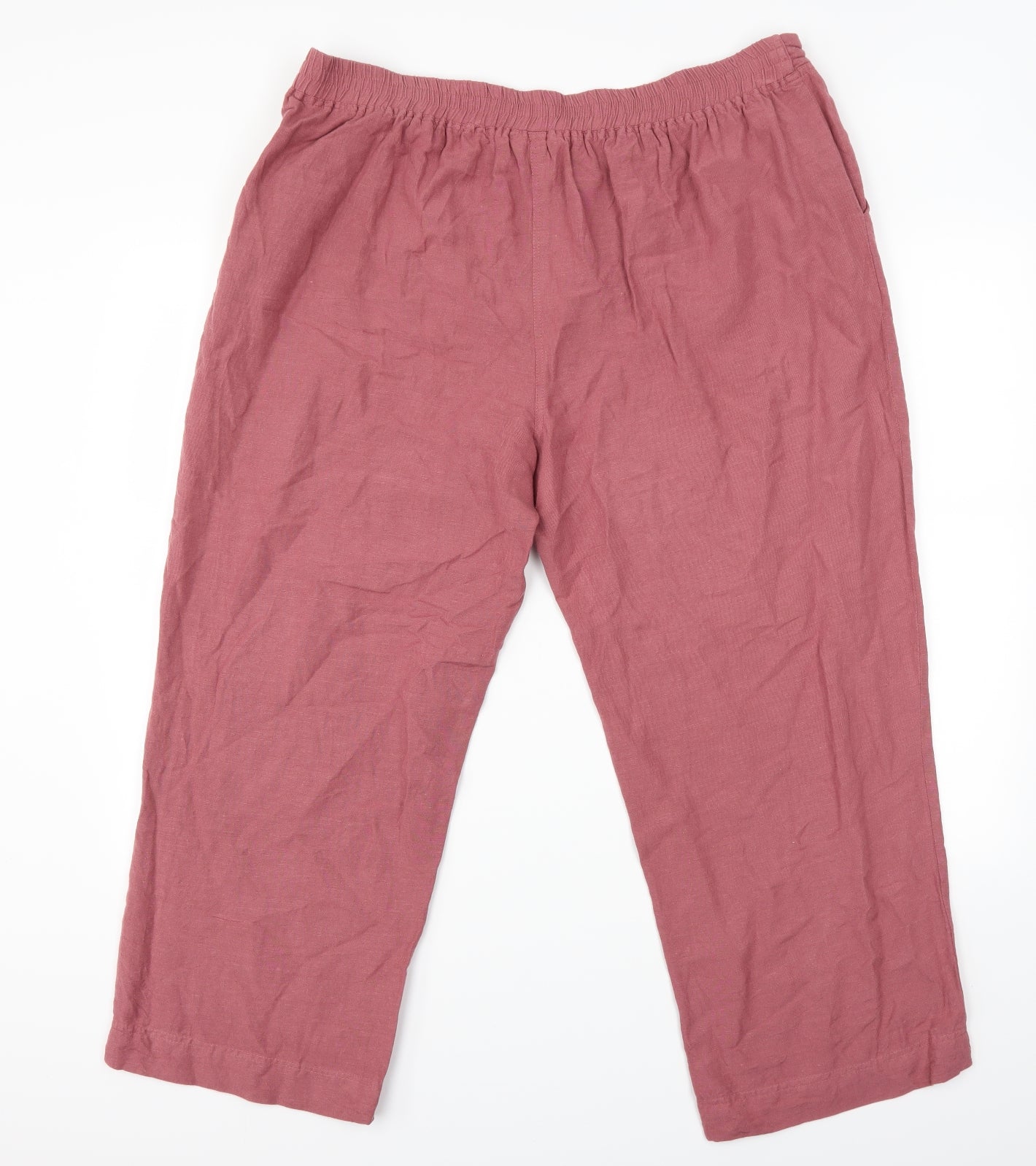 Anthology Womens Pink   Trousers  Size 20 L24 in
