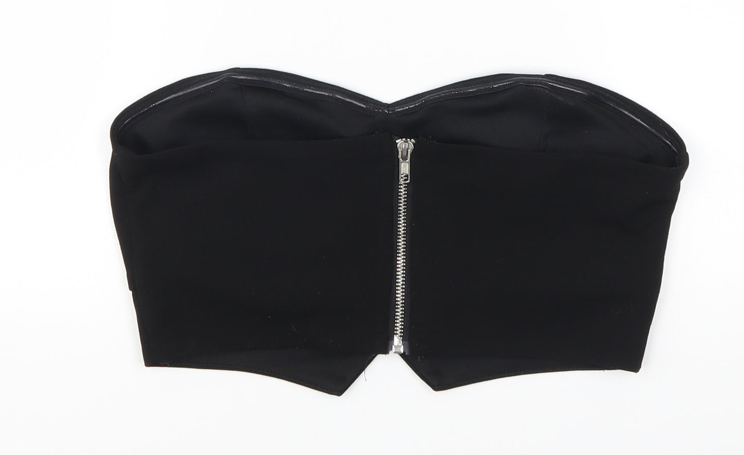 Missguided Womens Black   Cropped Tank Size 10