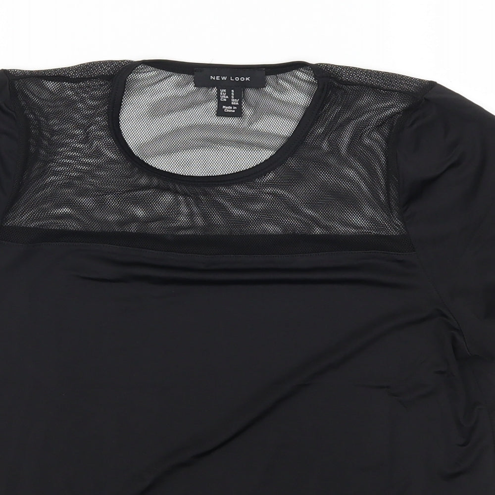 New Look Womens Black   Basic T-Shirt Size S
