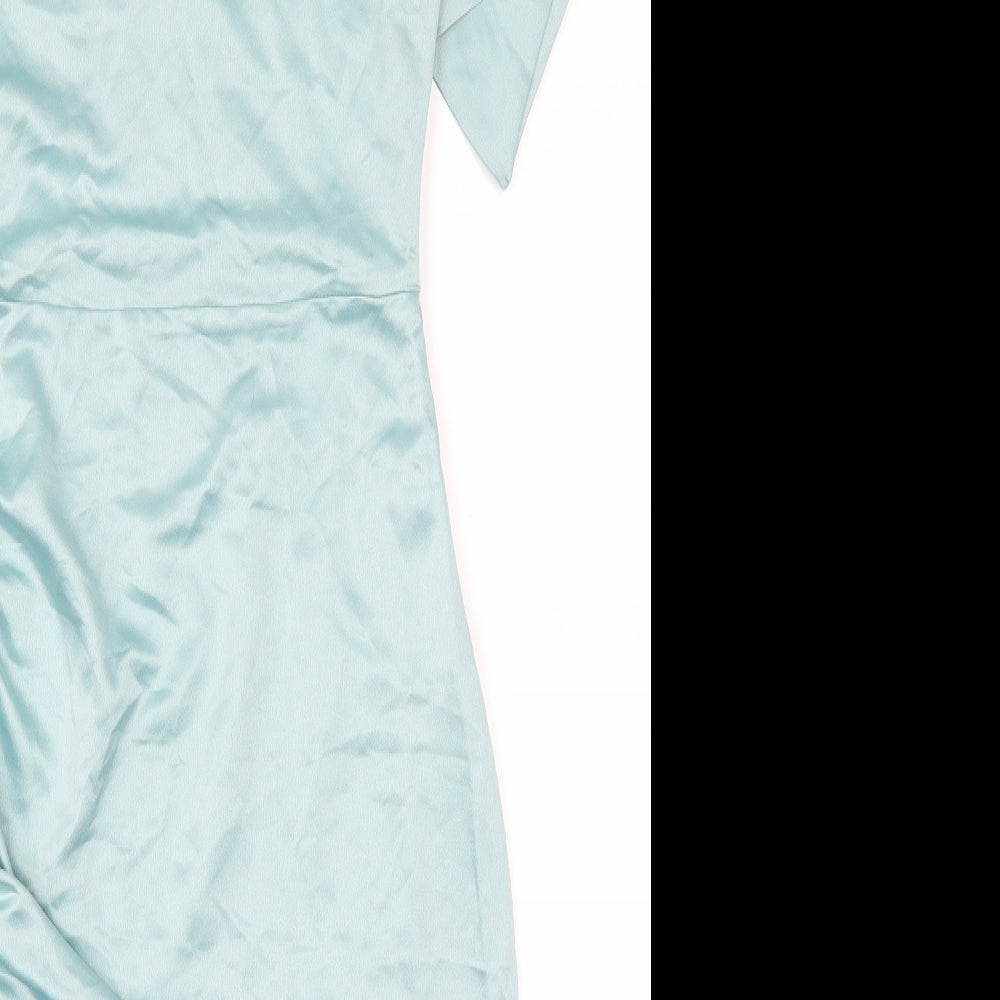 Missguided Womens Blue   Bodycon  Size 10