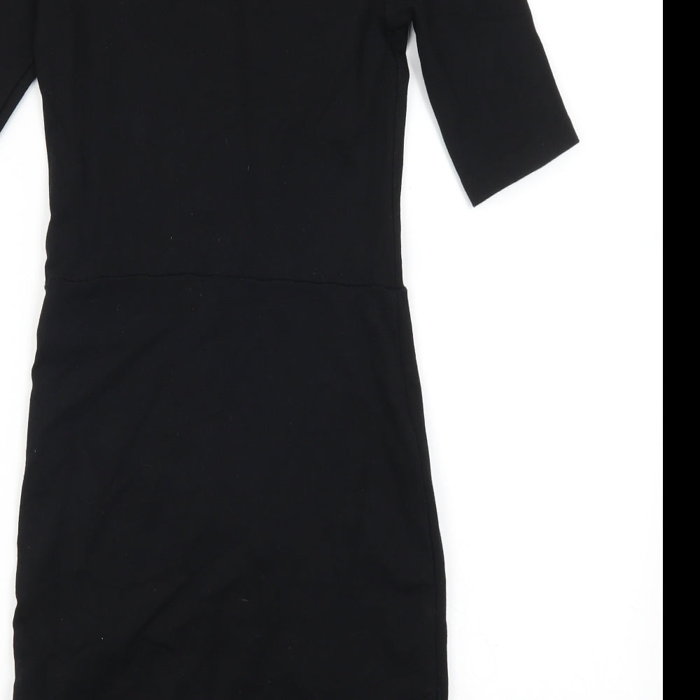 Topshop Womens Black   Bodycon  Size 10