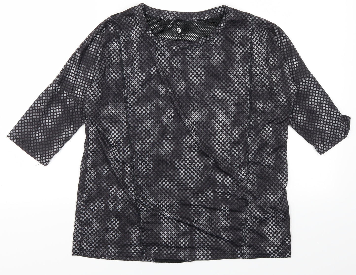 New Look Womens Black   Basic T-Shirt Size S