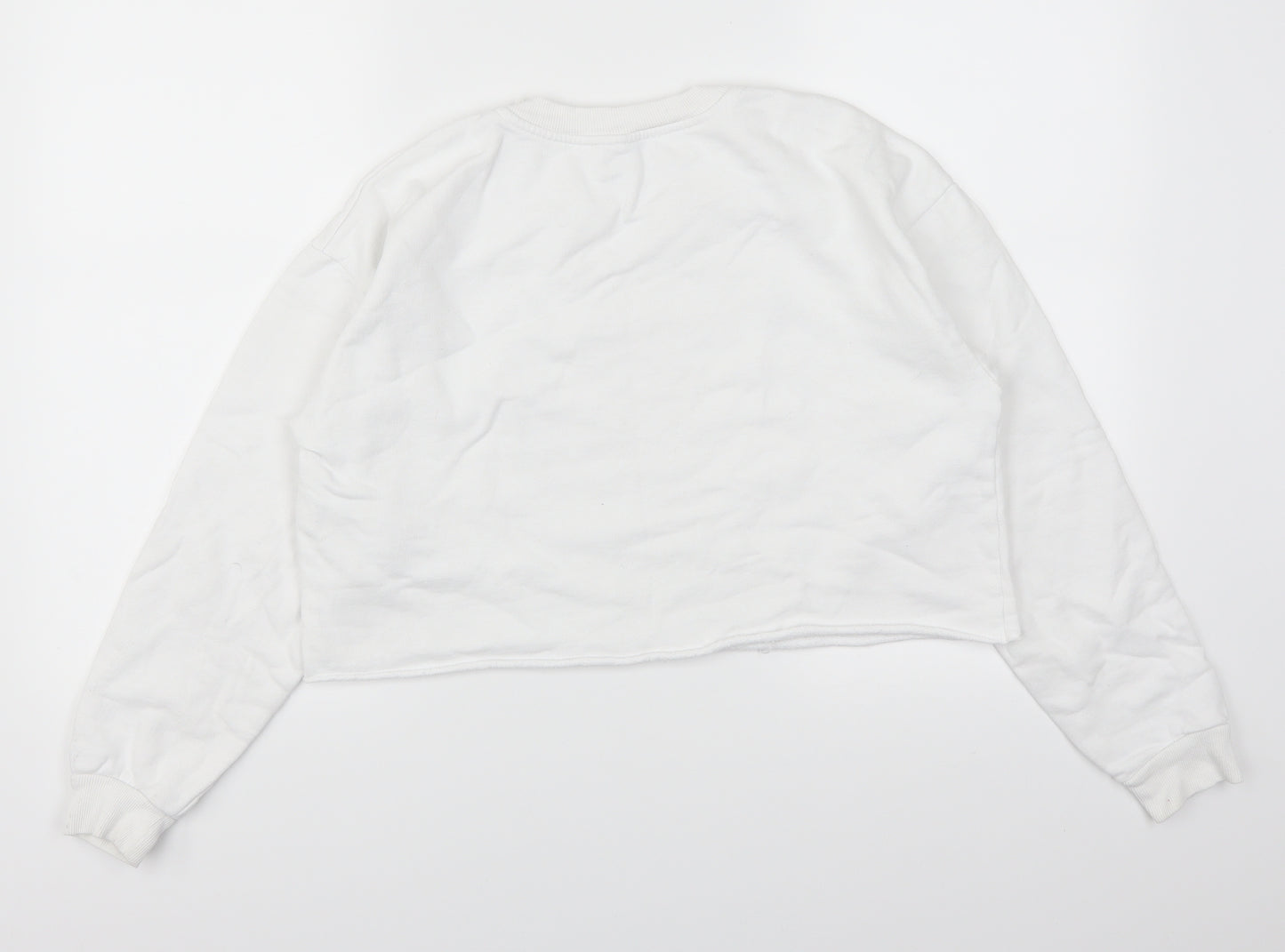 Primark Womens White   Pullover Jumper Size 10