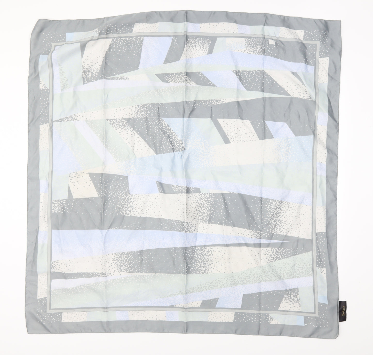 Tie Rack Unisex Silver Geometric   Scarf