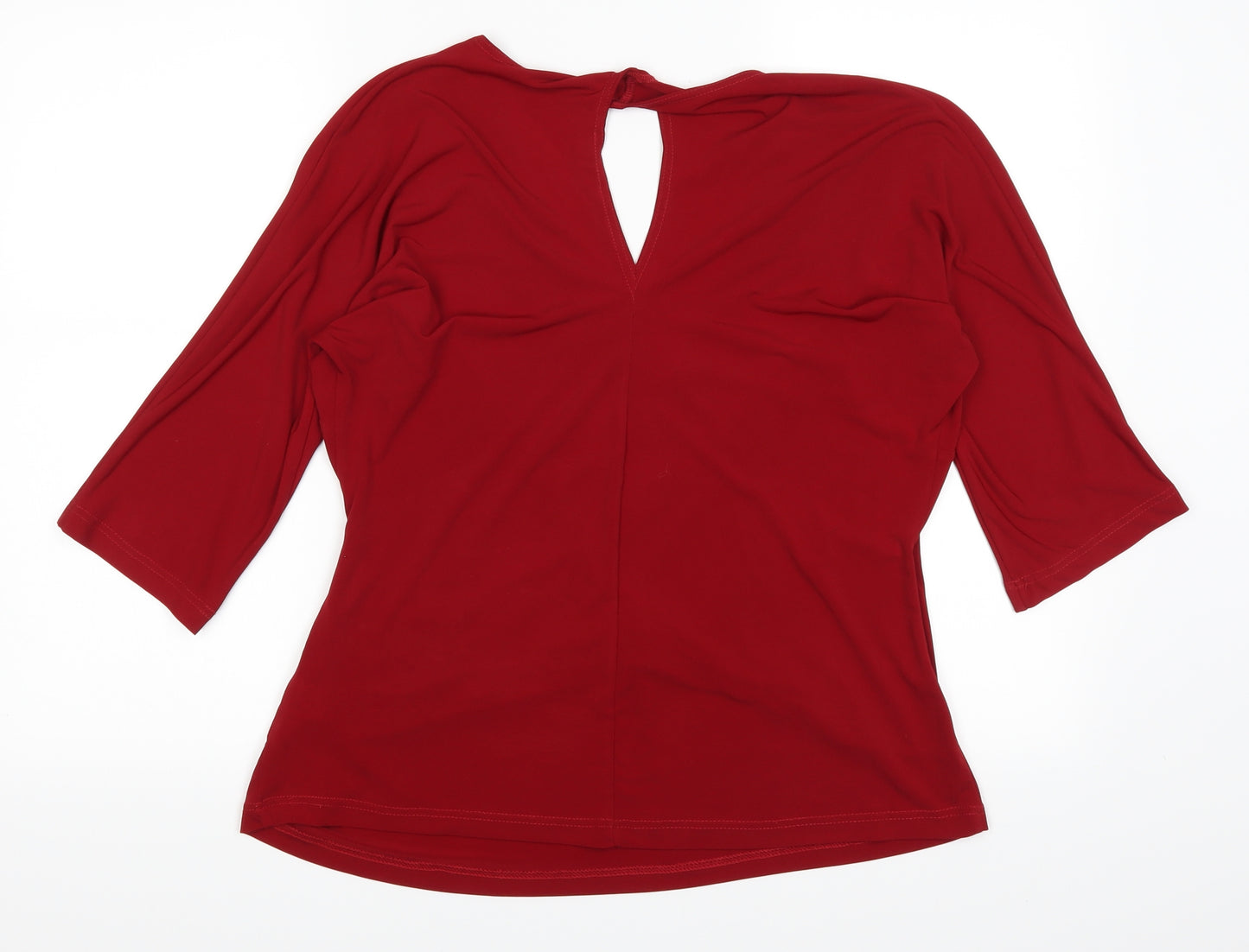 Joanna Hope Womens Red   Basic Blouse Size 18