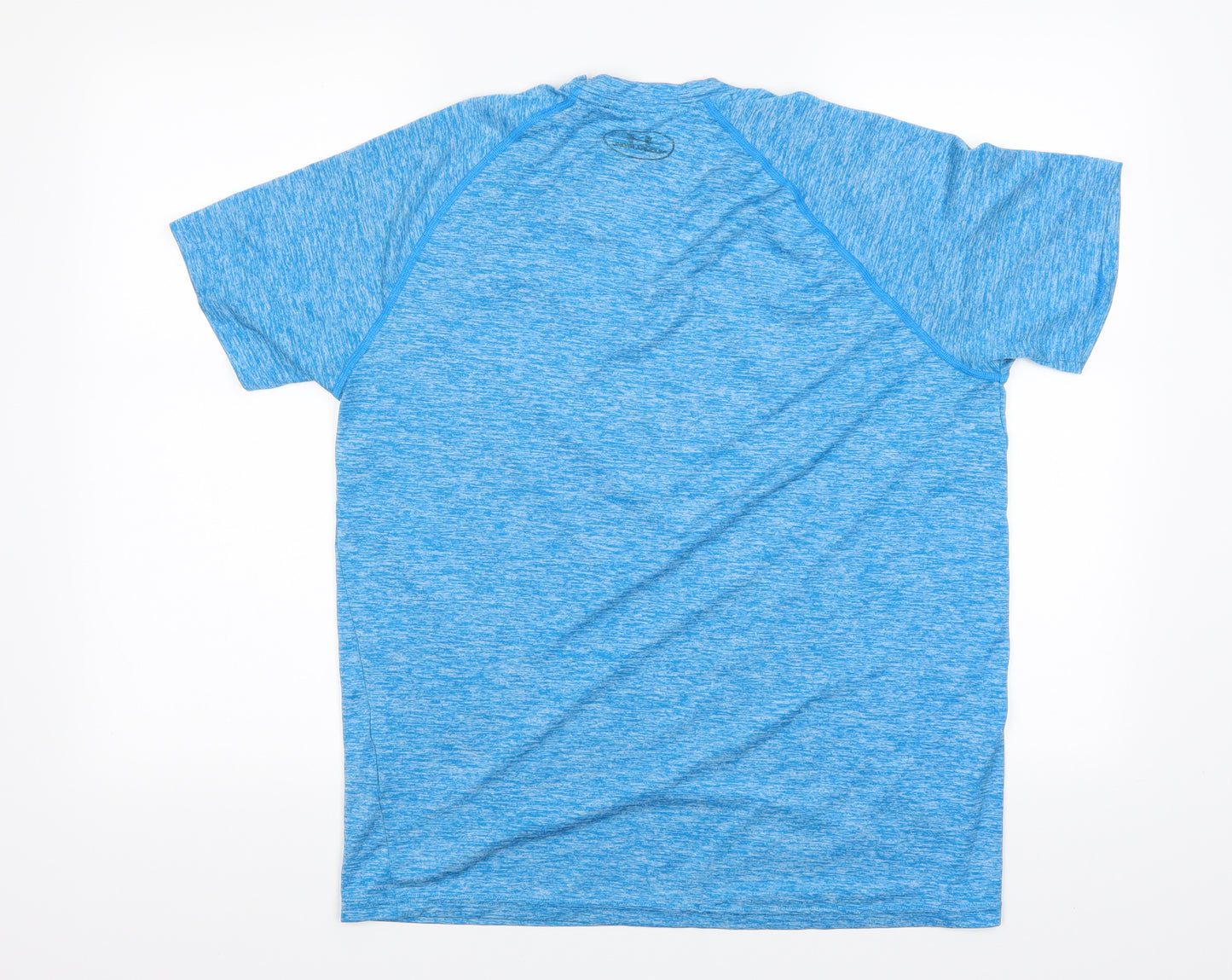 heat gear Mens Blue    T-Shirt Size M