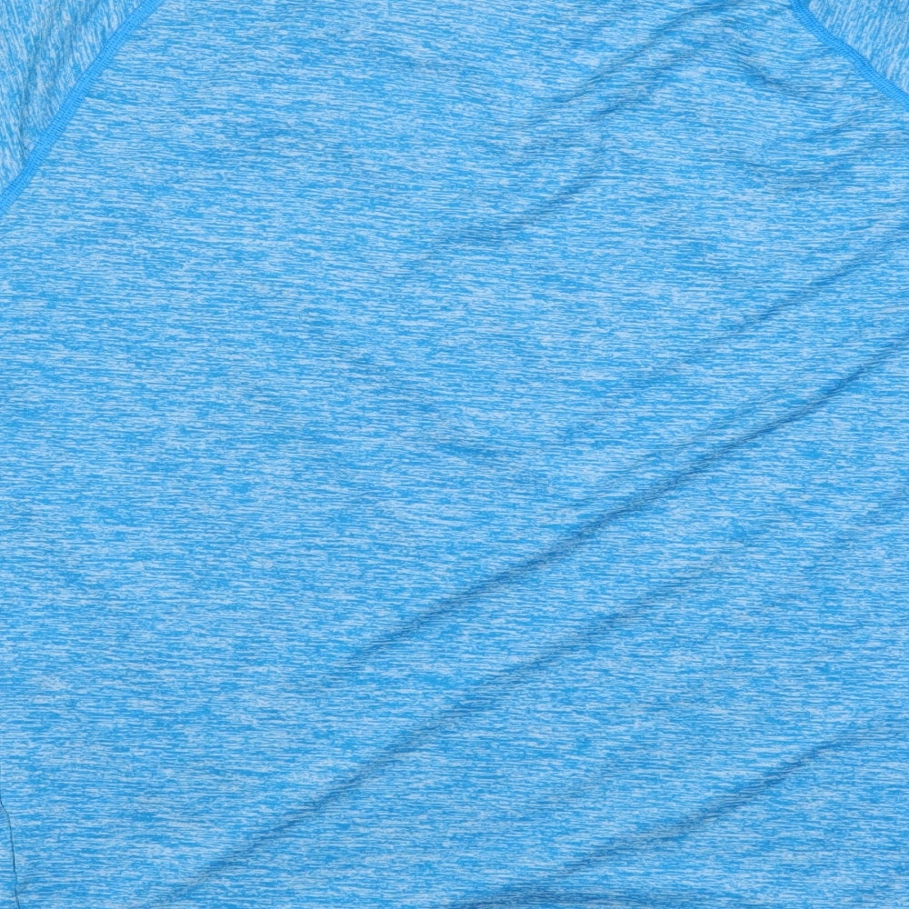 heat gear Mens Blue    T-Shirt Size M