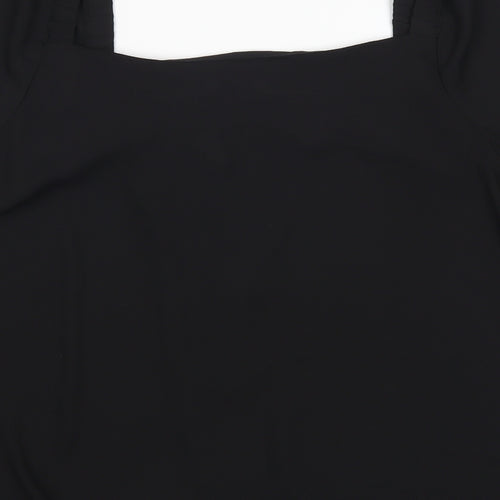 Papaya Womens Black   Basic Blouse Size 16