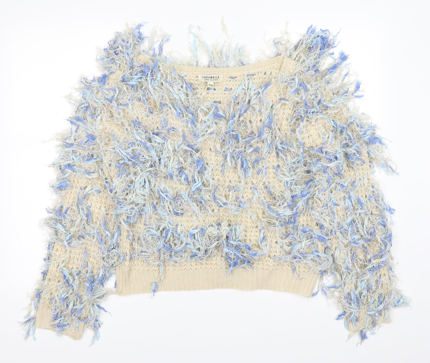 tu  Womens Blue   Pullover Jumper One Size