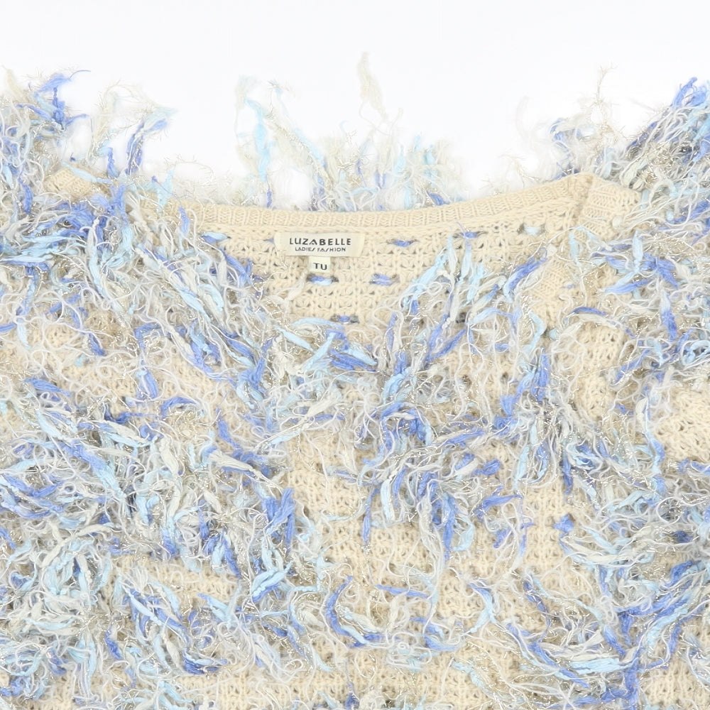 tu  Womens Blue   Pullover Jumper One Size