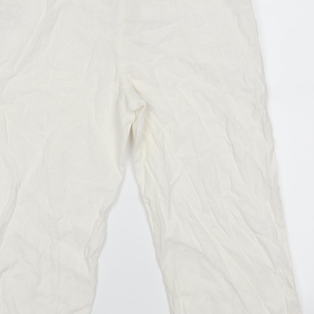 F&F Womens White   Cargo Shorts Size 8