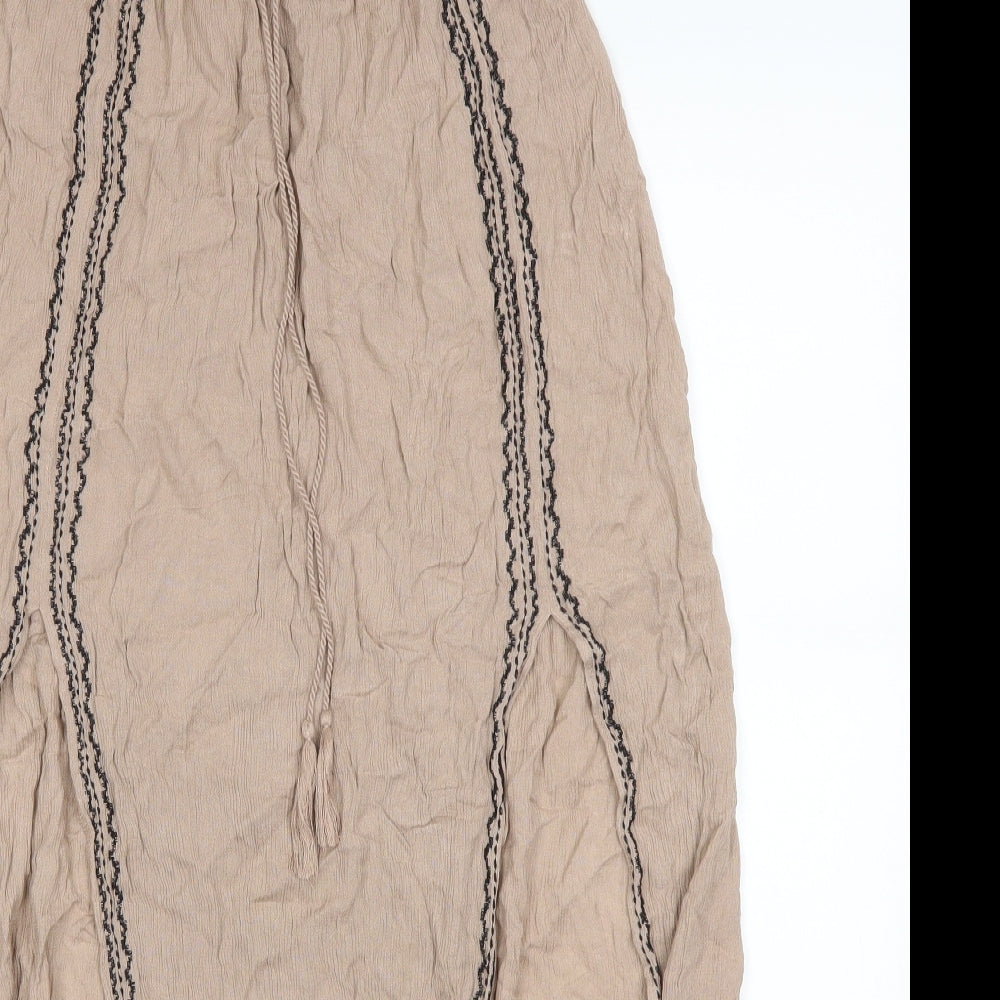 Atmosphere Womens Brown   Maxi Skirt Size 12
