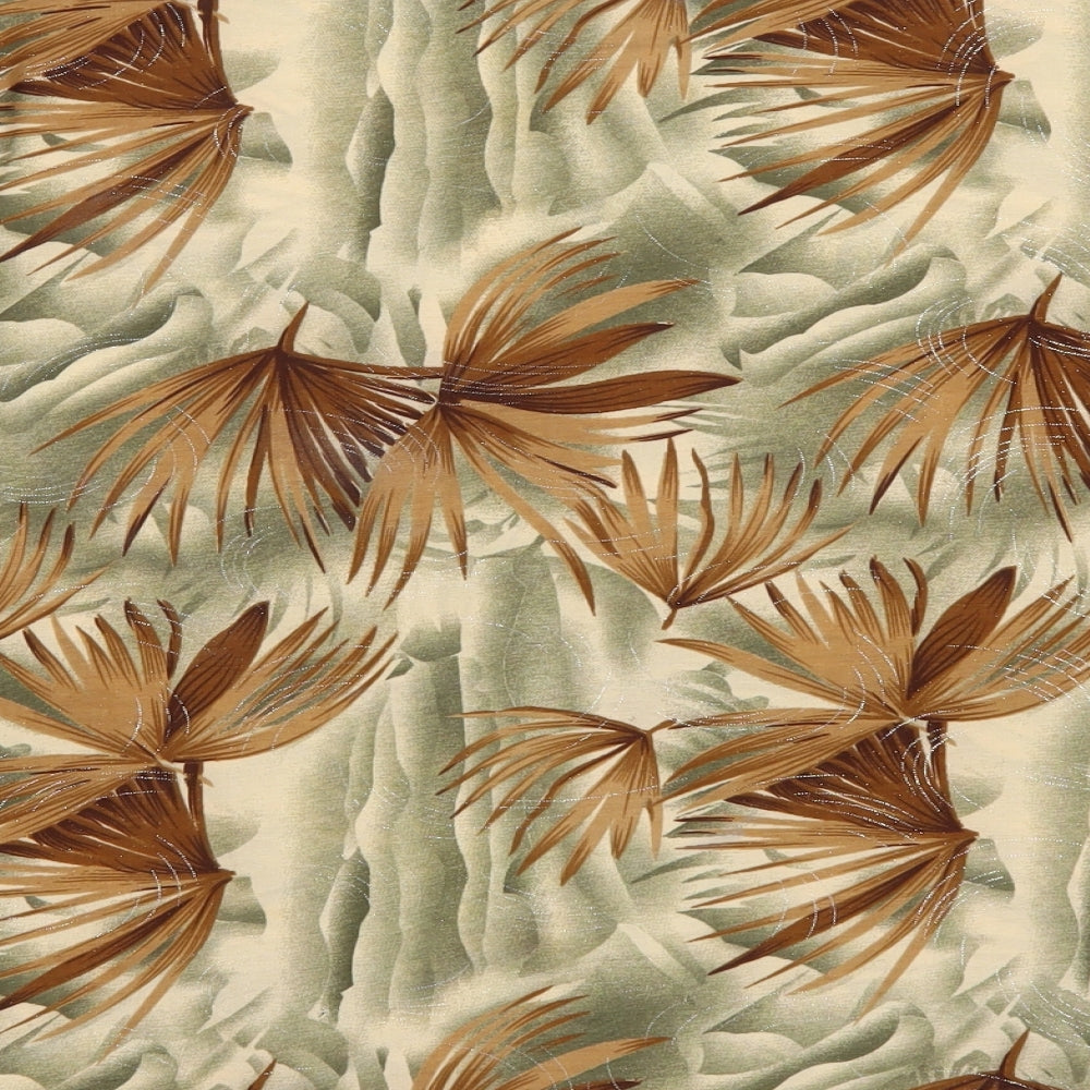 dian dian  Womens Brown Floral  Basic T-Shirt Size L