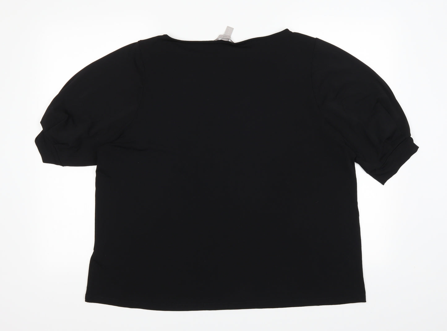 H&M Womens Black   Basic T-Shirt Size XL