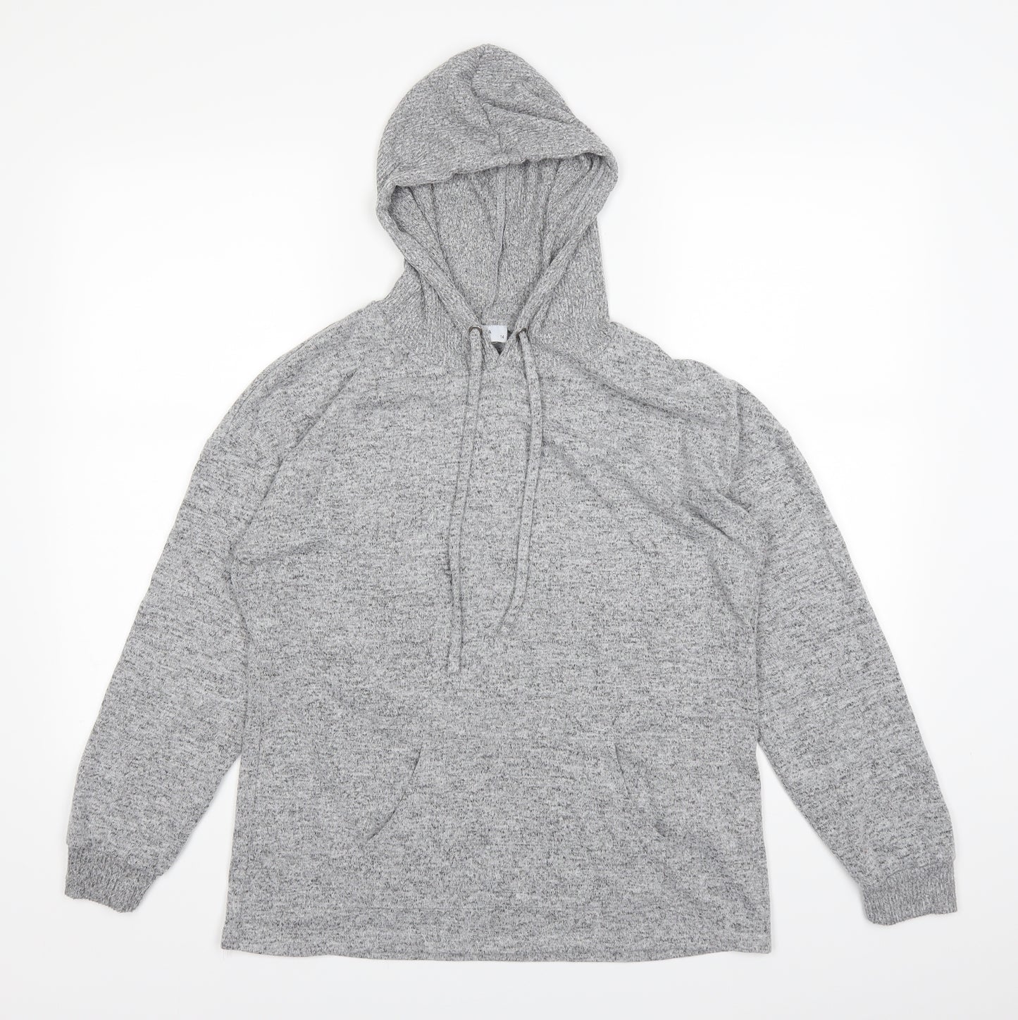 Papaya Womens Grey   Pullover Hoodie Size 14