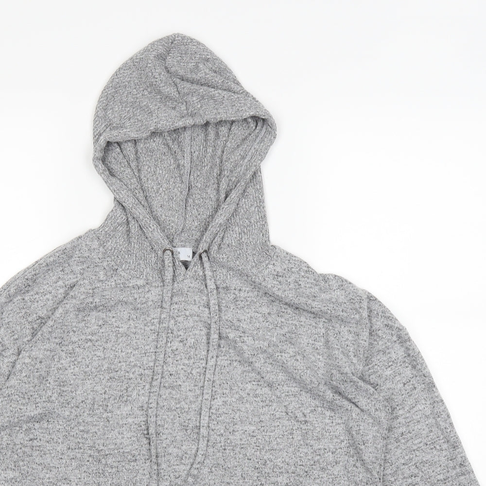 Papaya Womens Grey   Pullover Hoodie Size 14