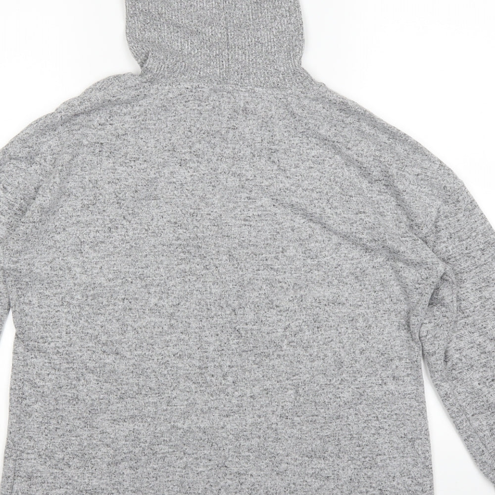 Papaya Womens Grey   Pullover Hoodie Size 14