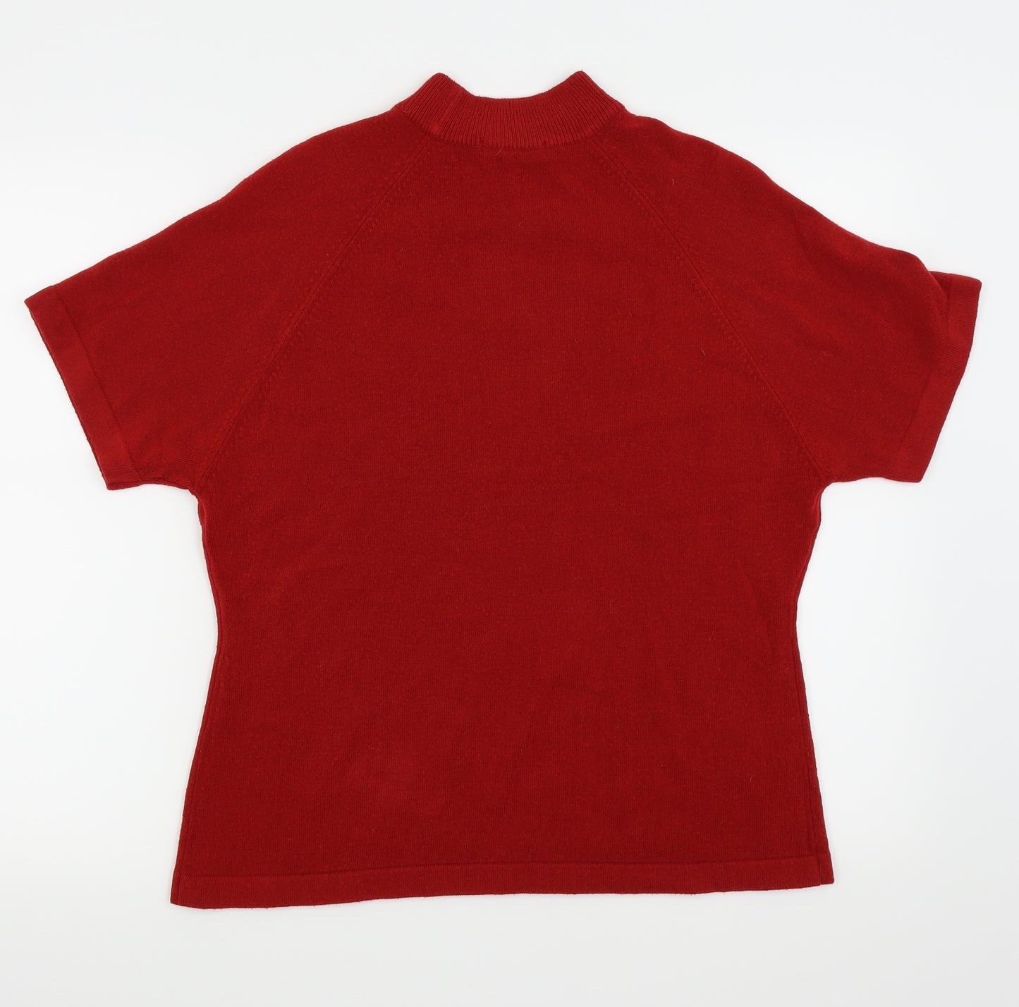 Asda George Womens Red   Basic T-Shirt Size 18