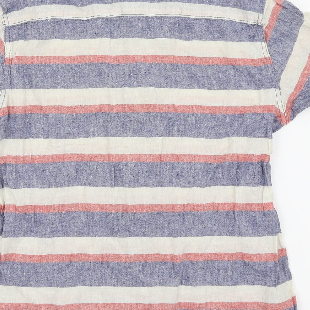 NEXT Boys Multicoloured Striped  Basic Button-Up Size 12 Years