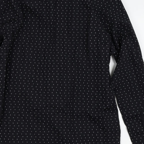 john players Mens Black    Dress Shirt Size 40