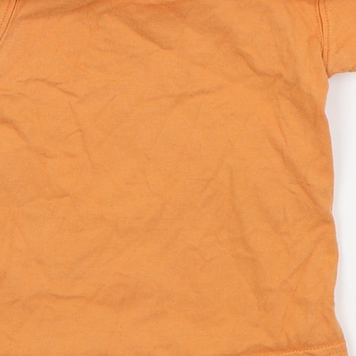 Nutmeg Boys Orange   Basic Polo Size 9-12 Months