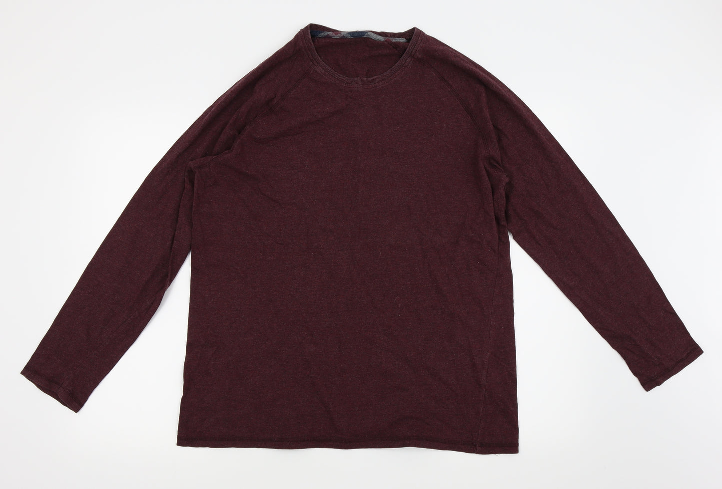 Asda George Mens Red Solid   Pyjama Top Size XL