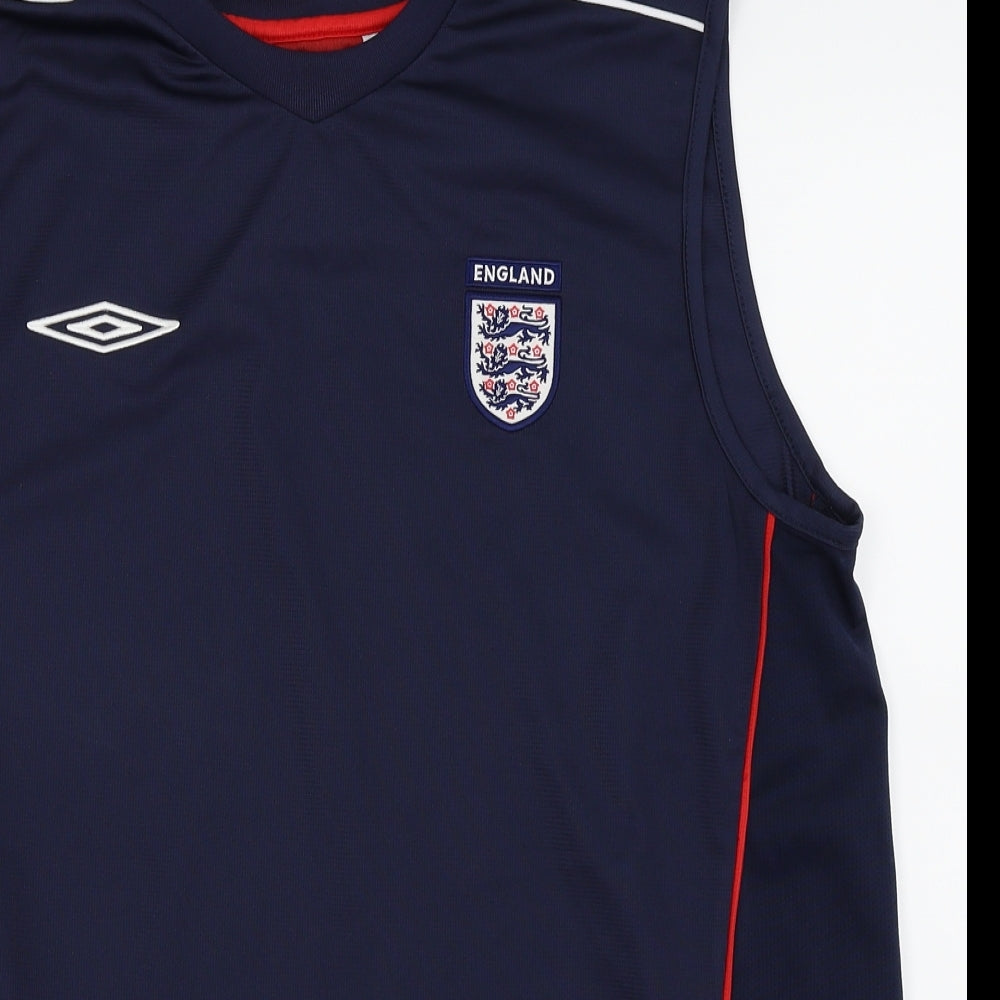 Umbro Mens Blue    T-Shirt Size XL