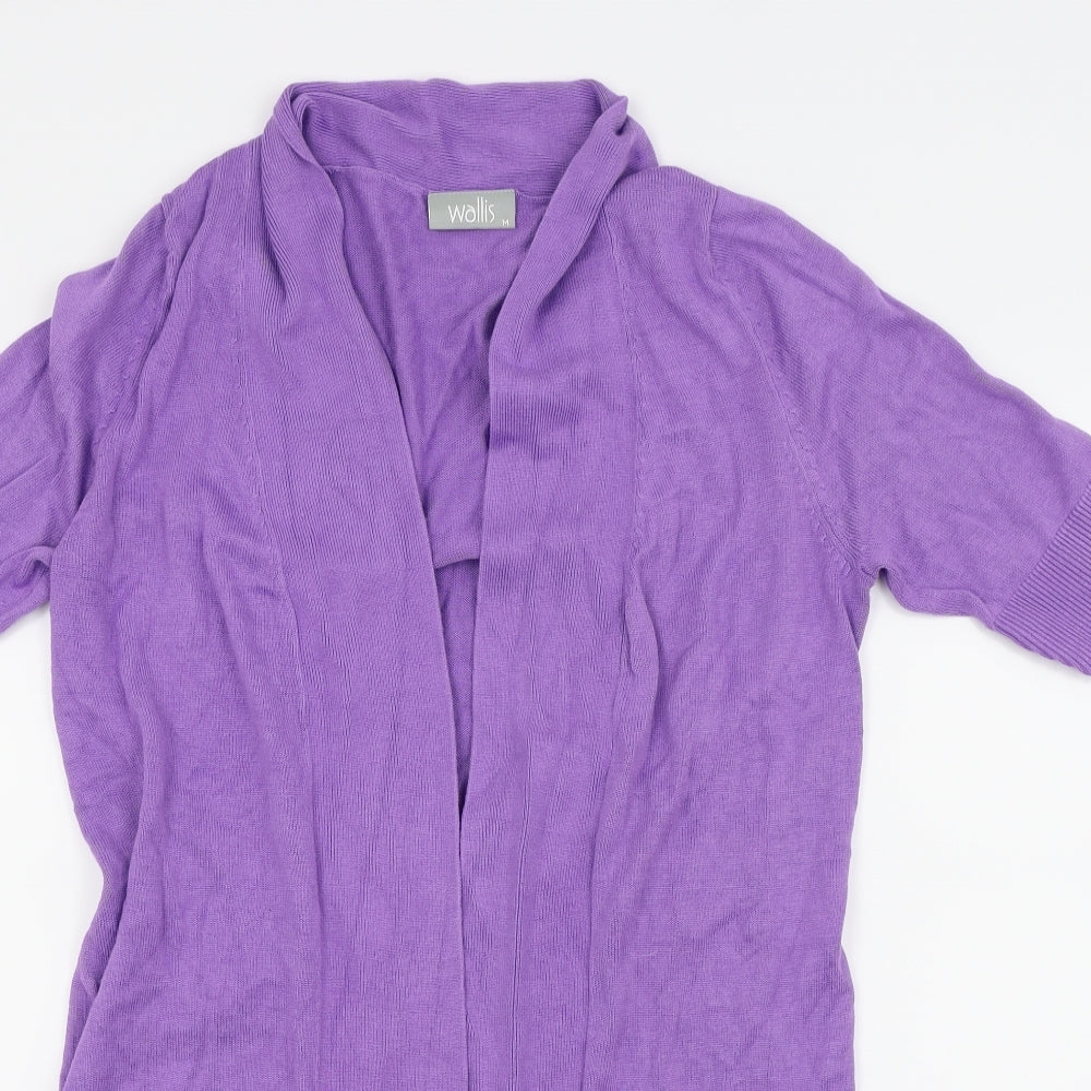 Wallis Womens Purple   Cardigan Jumper Size M