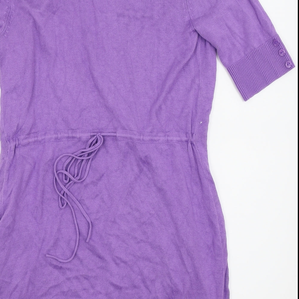 Wallis Womens Purple   Cardigan Jumper Size M