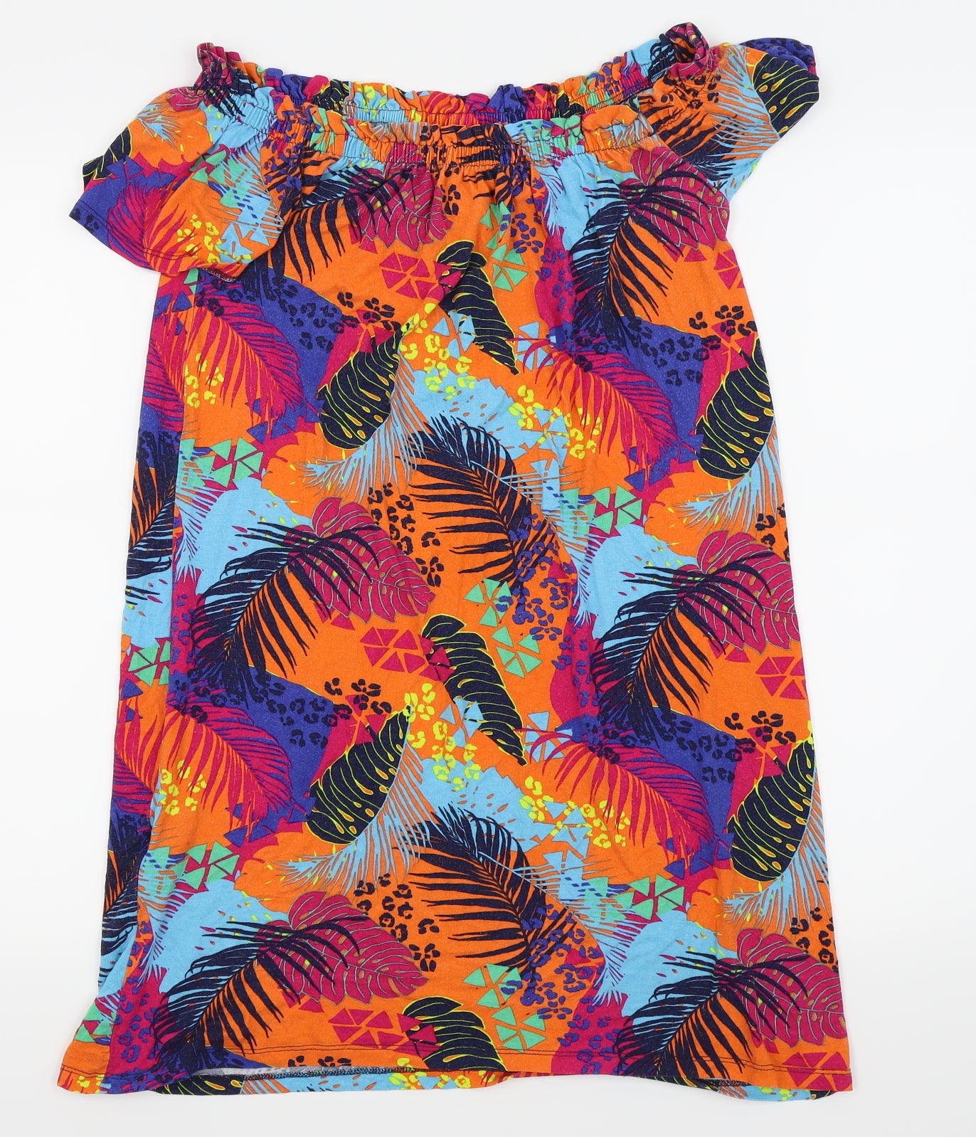 Asda George Womens Multicoloured Floral  Fit & Flare  Size XS