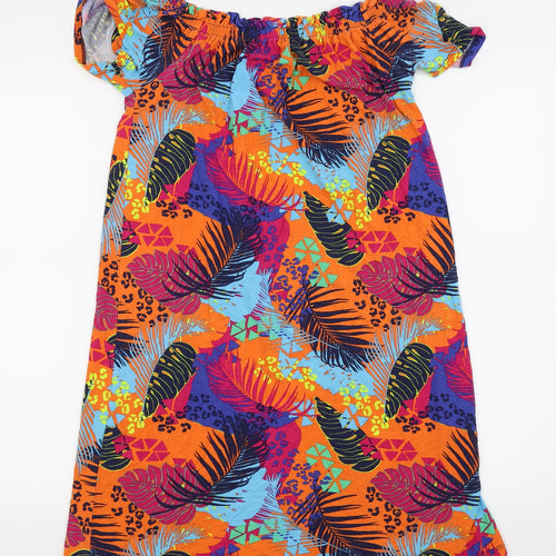 Asda George Womens Multicoloured Floral  Fit & Flare  Size XS