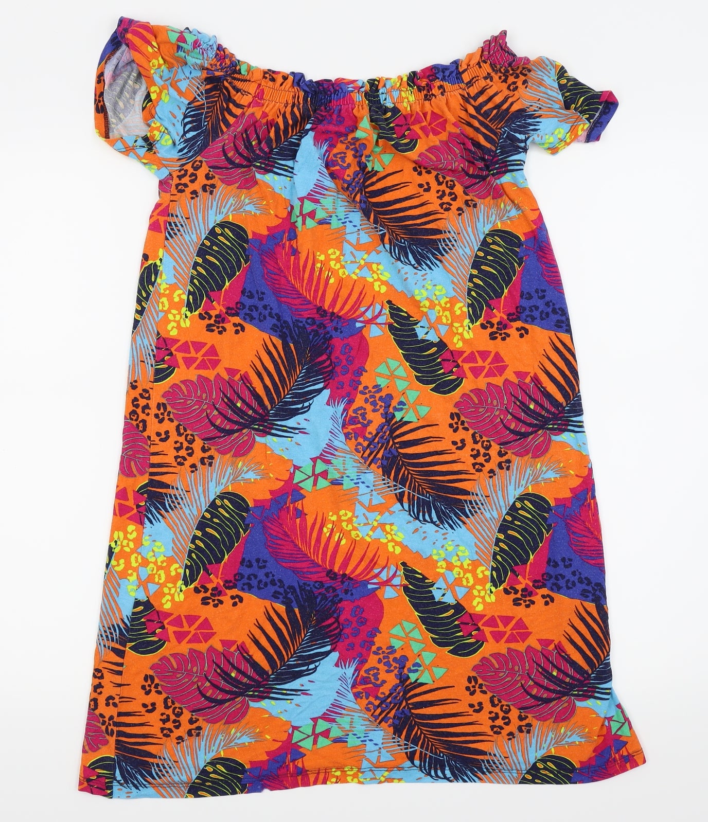 Asda George Womens Multicoloured Floral  Fit & Flare  Size XS