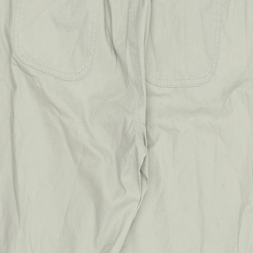 BM Womens White   Capri Trousers Size 12  - 3/4 leg