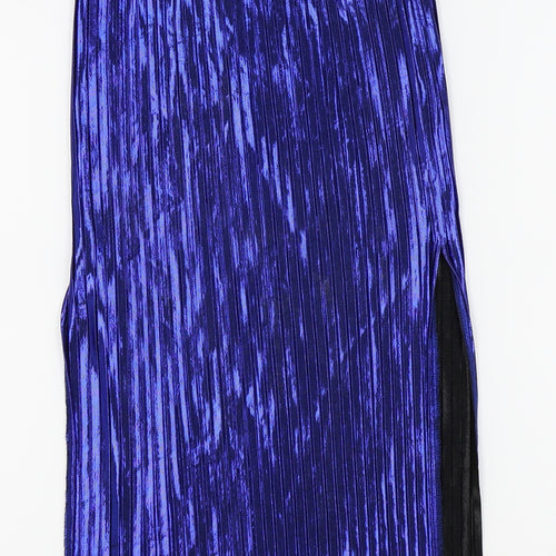Motel Rocks Womens Blue   Straight & Pencil Skirt Size S