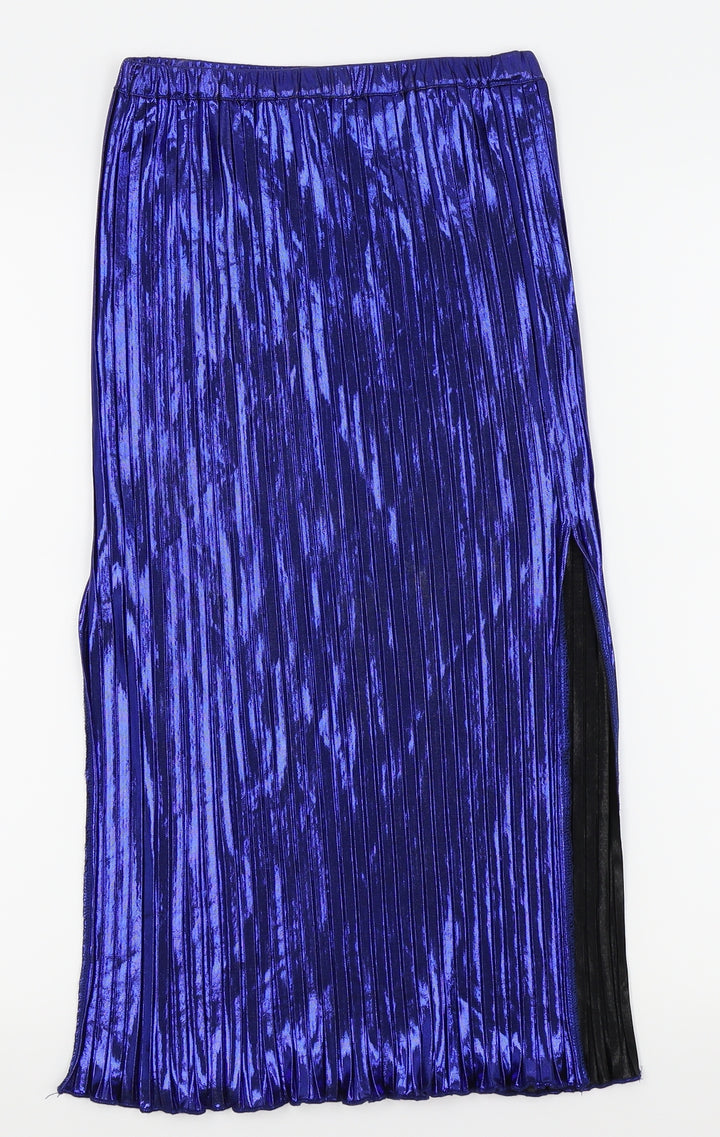 Motel Rocks Womens Blue   Straight & Pencil Skirt Size S