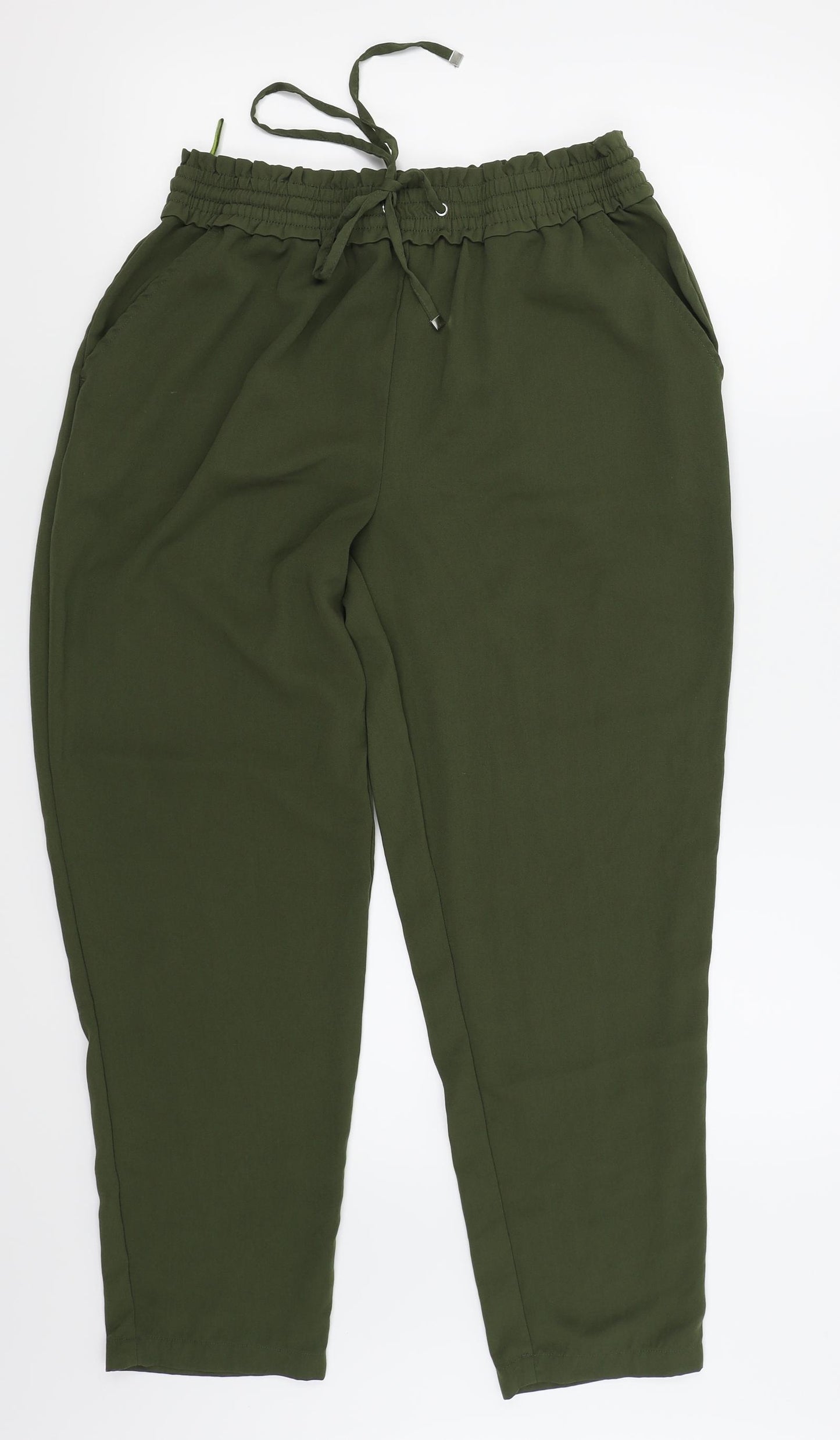 New Look Womens Green   Trousers  Size 14 L26 in