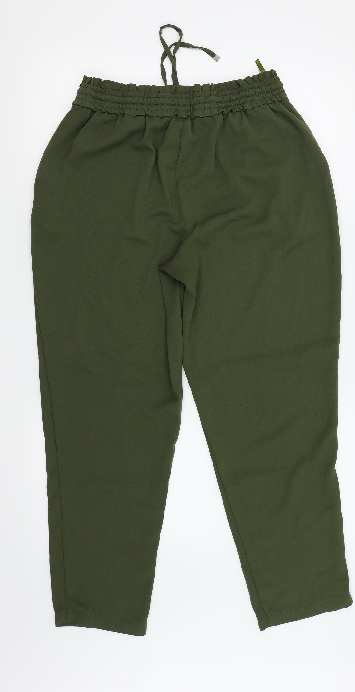New Look Womens Green   Trousers  Size 14 L26 in