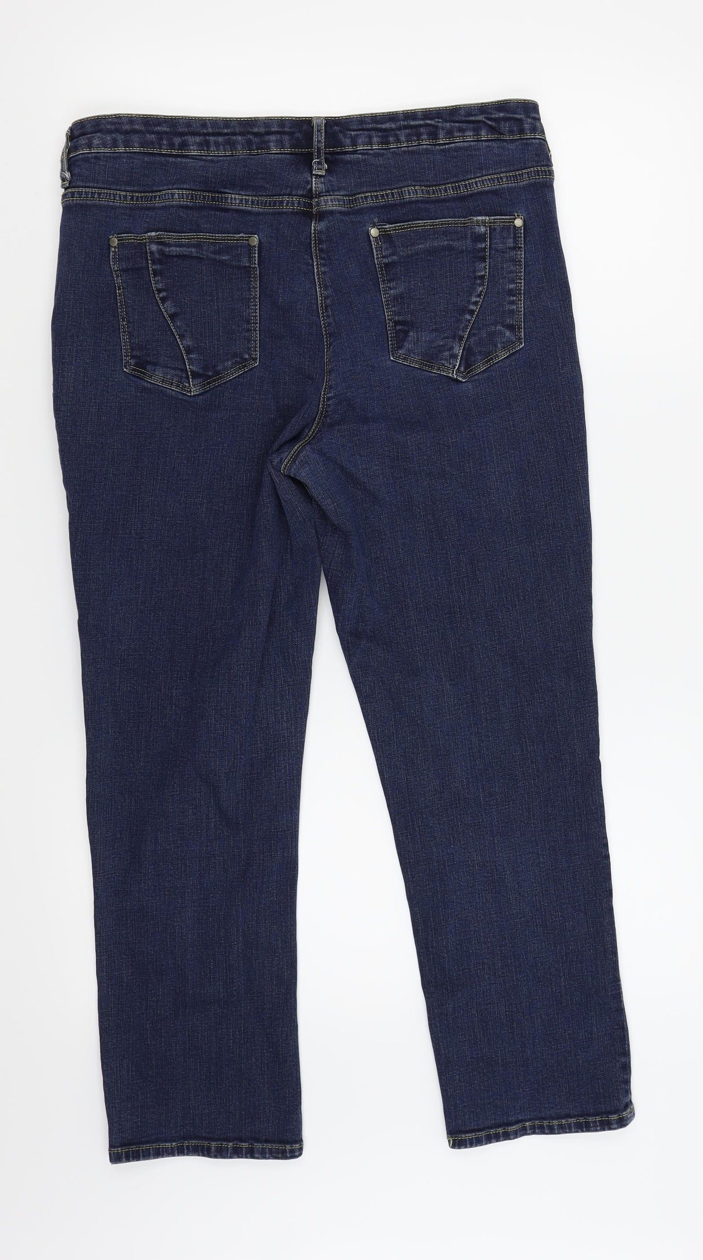 RJR.John Rocha Womens Blue   Skinny Jeans Size 14 L24 in