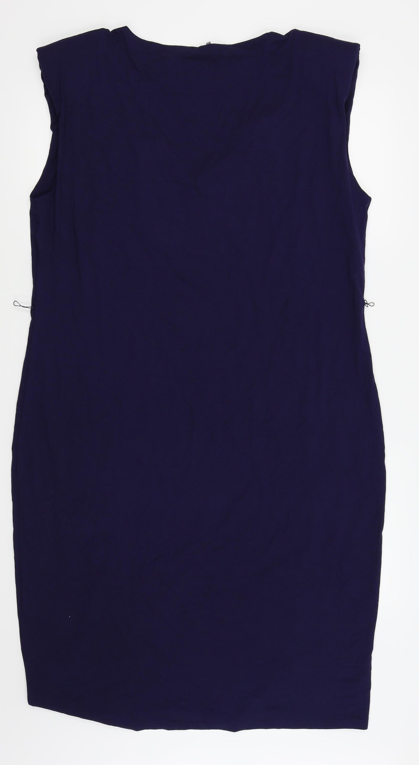 Sosandar Womens Blue   Fit & Flare  Size 18