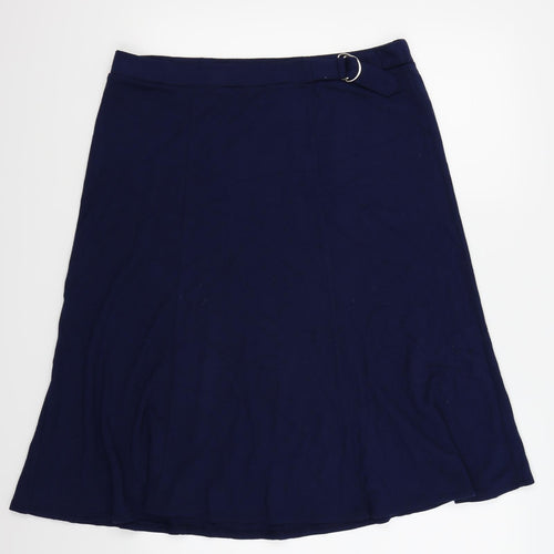 bonmarche Womens Blue   Straight & Pencil Skirt Size 16