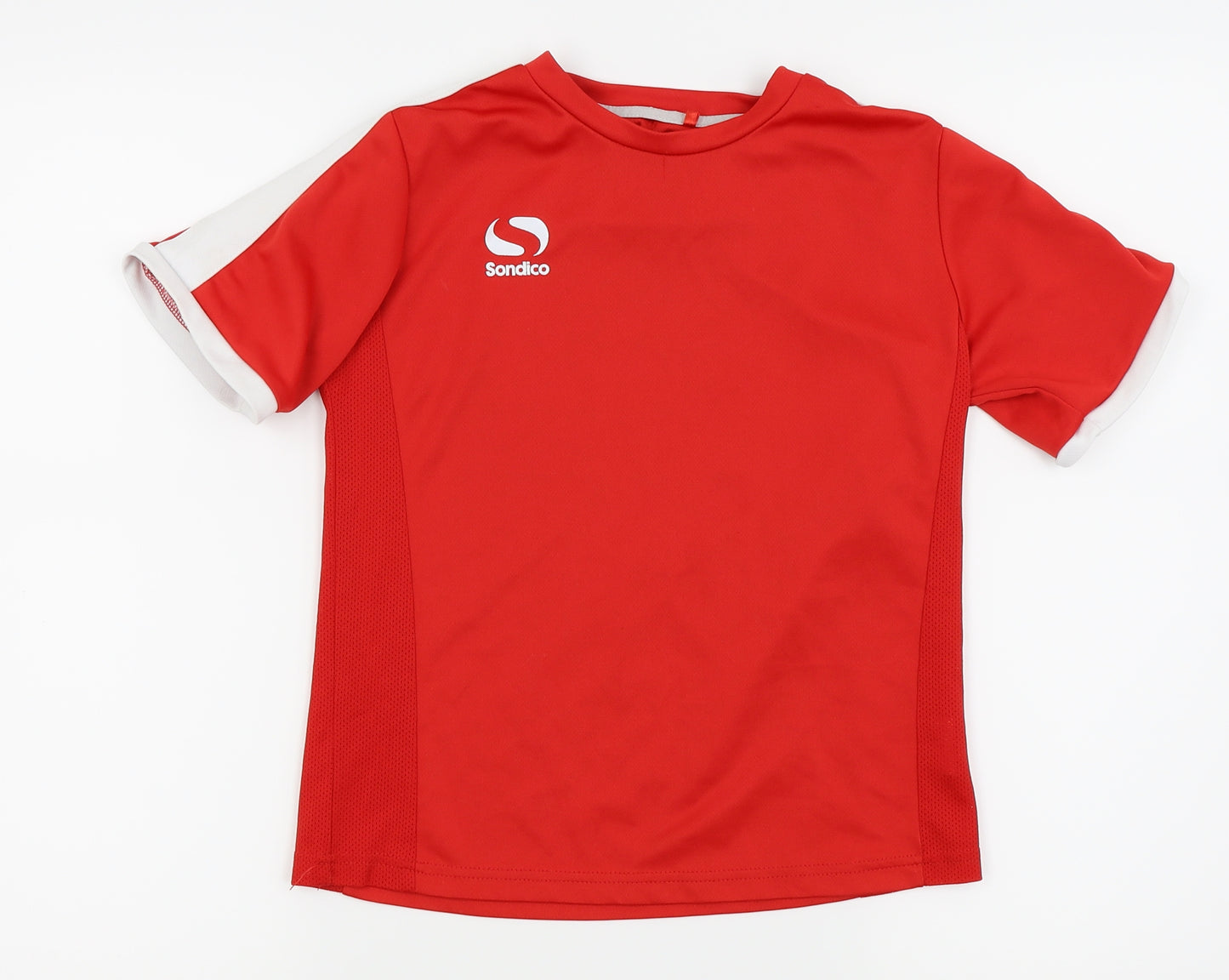 Sondico Boys Red   Basic T-Shirt Size 9-10 Years